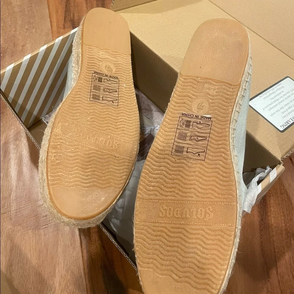 NEW Soludos Pinata Smoking Slipper Espadrilles Sz 7 NIB